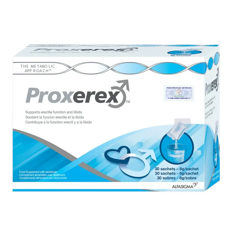 Proxerex Cải Thiện Chức Năng Sinh Lý, Nhu Cầu Tình Dục Nam Giới