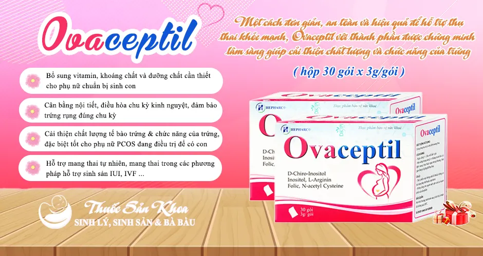 Công dụng của Ovaceptil