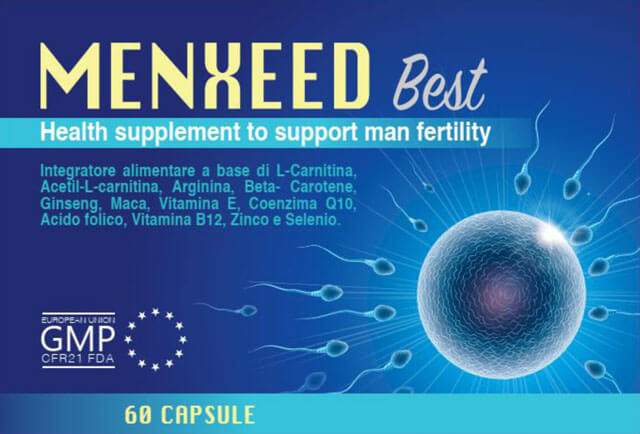 Menxeed Best hỗ trợ sinh sản nam, hộp 60 viên