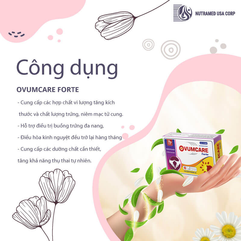 Công dụng OVUMCARE Forte