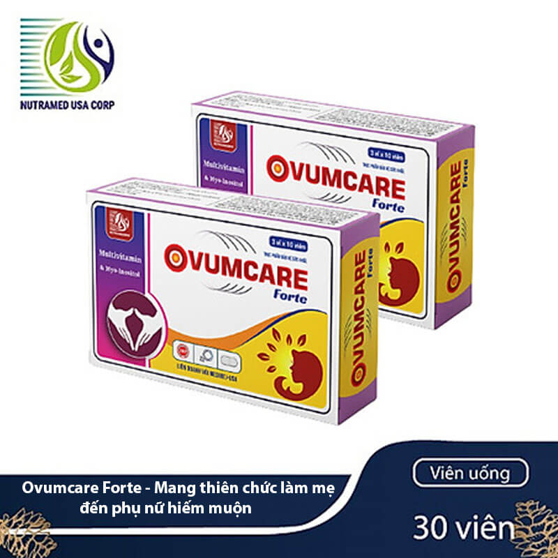 Ovumcare Forte | Hỗ trợ phụ nữ vô sinh do rối loạn buồng trứng & buồng trứng đa nang (PCOS)