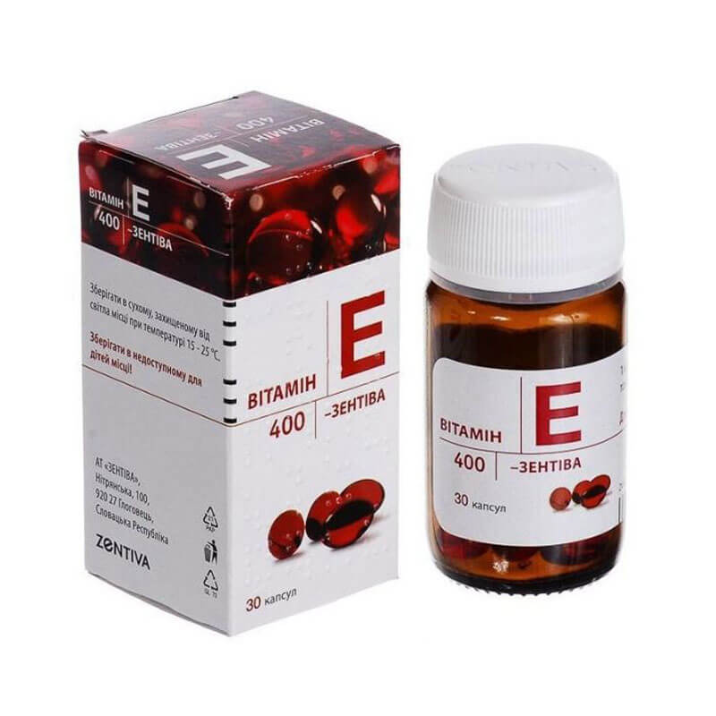 Vitamin E đỏ của Nga, Mirrolla 400mg, hộp 30 viên