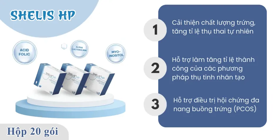 Công dụng Shelis HP